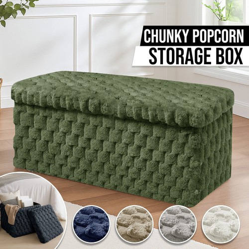 Foldable faur fur - storage, box