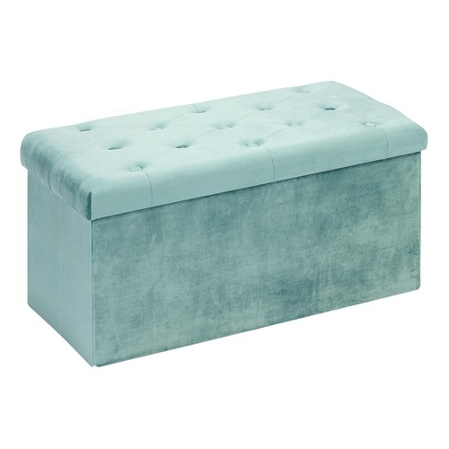 Bench velvet storage - velvet,