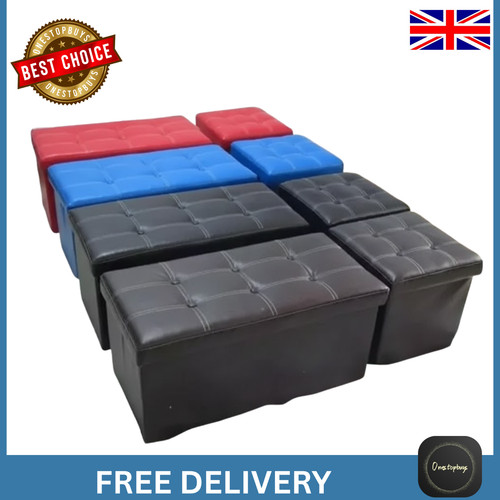 Ottoman storage box foot stool - ottoman,
