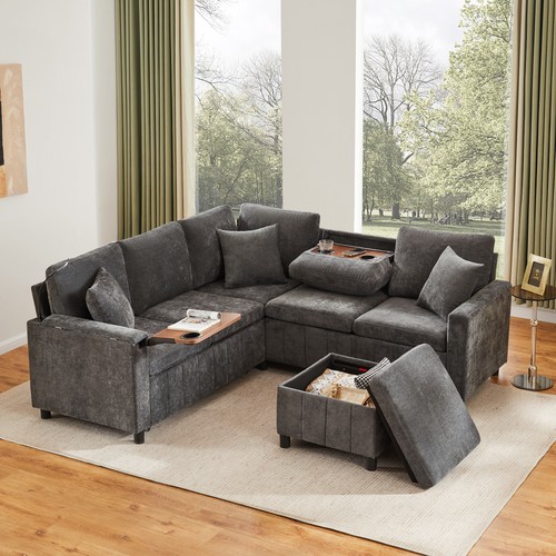Seater corner sofa bed - 5, cup