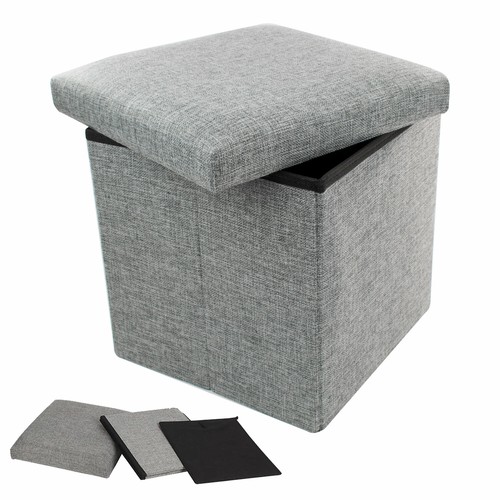 Trixes grey ottoman storage - ottoman,