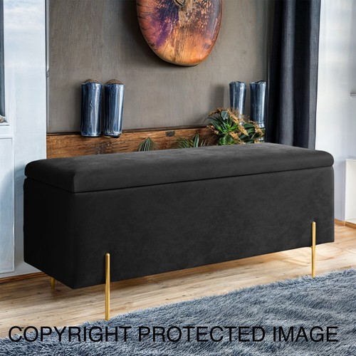 Ottoman storage box plush - box,