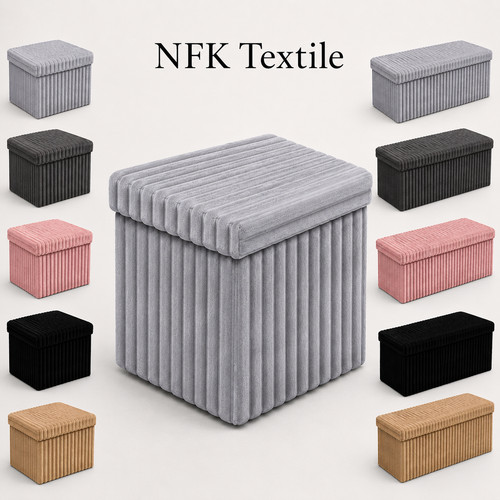 Ribbed storage box large - storage,