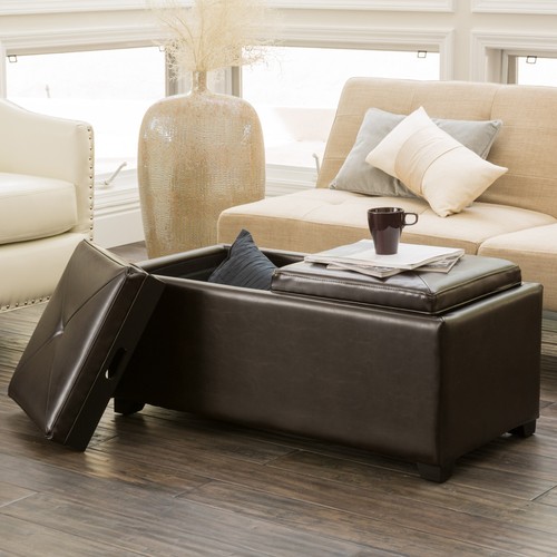 Storage ottoman rectangular - storage,