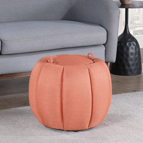 Daisy storage ottoman coral - daisy,