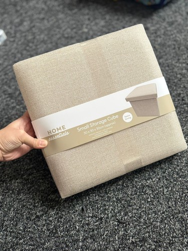 30cm ottoman storage box thick - ottoman,